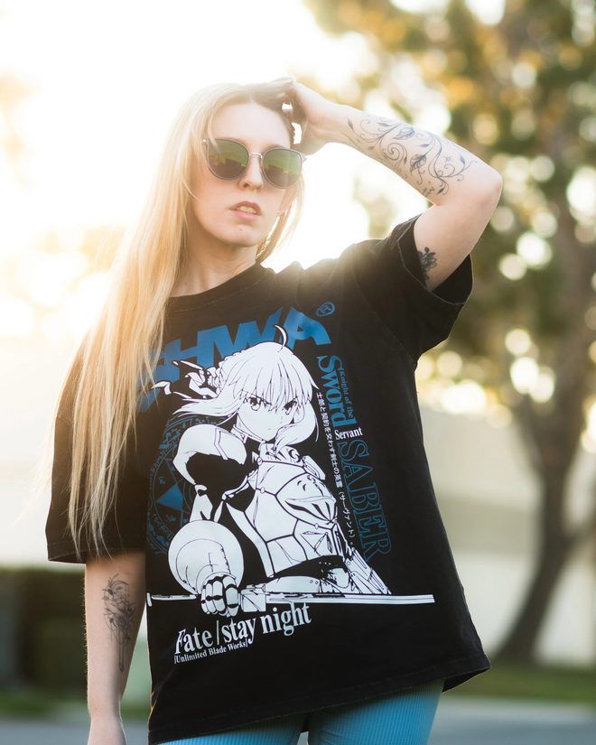 SHWA Fate Saber shirt