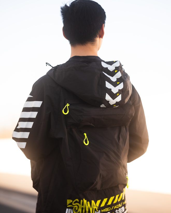 SHWA windbreaker jacket
